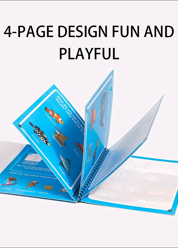 Magical Book Water Drawing Montessori Toys