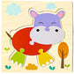 Baby Wooden 3D Tangram Animal Puzzles