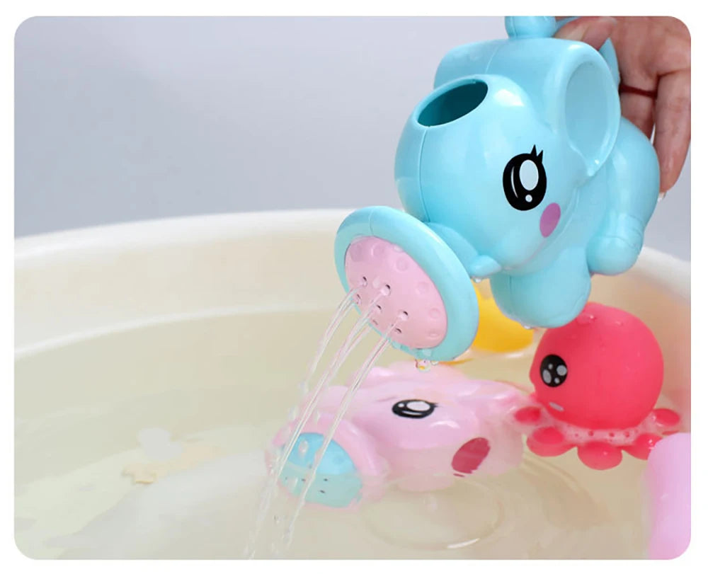 Kids Elephant Watering Pot Bath Toy