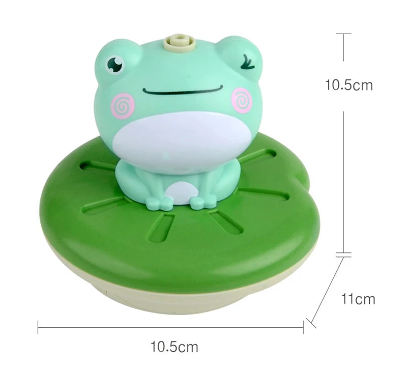 Baby Bath Toys Electric Spray Water Floating Rotation Frog Sprinkler