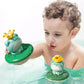 Baby Bath Toys Electric Spray Water Floating Rotation Frog Sprinkler