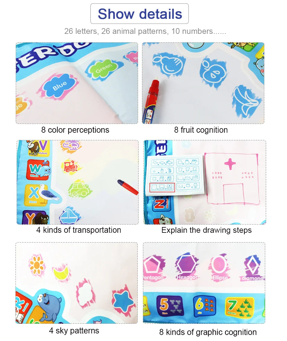 Cool play Magic Water Drawing Mat