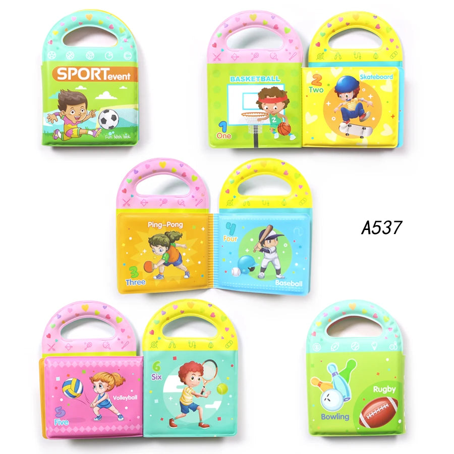 Water Bath Book Bathing Toy