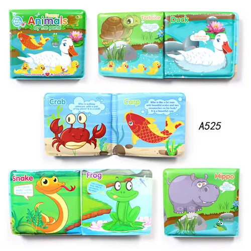 Water Bath Book Bathing Toy
