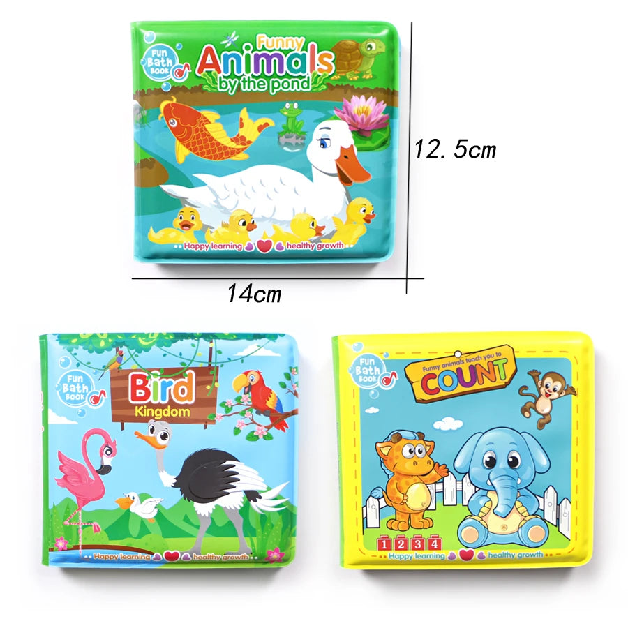 Water Bath Book Bathing Toy