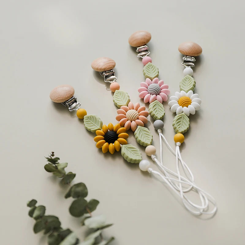 Baby Handmade Pacifier Chain Clip