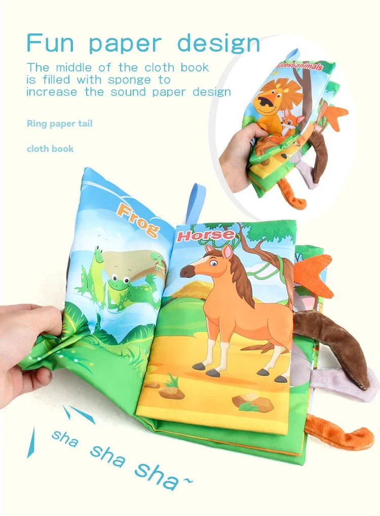 Baby Early Learning Cloth Book Puzzle