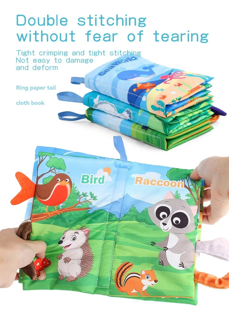 Baby Early Learning Cloth Book Puzzle
