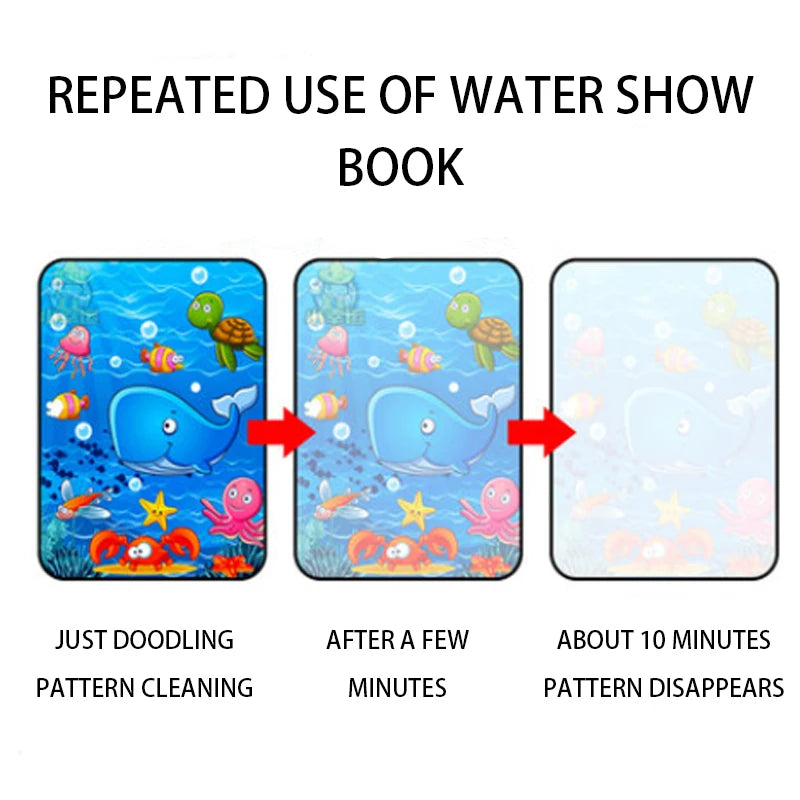 Magical Book Water Drawing Montessori Toys