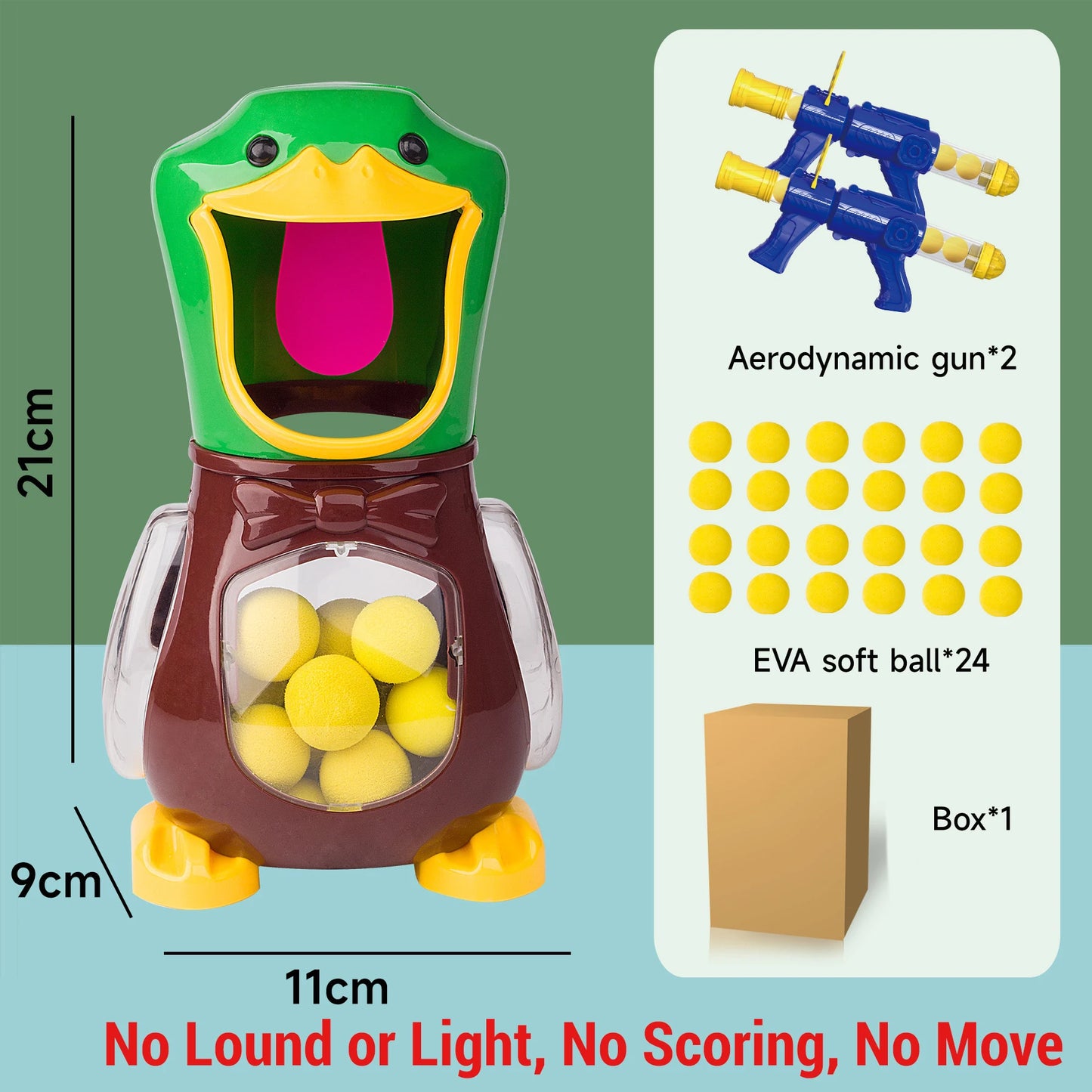 Hungry Shooting Duck Toy