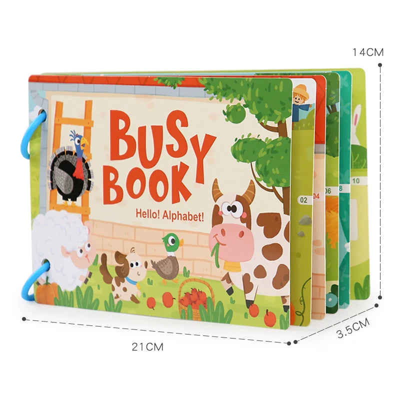 Sticker Quiet Book