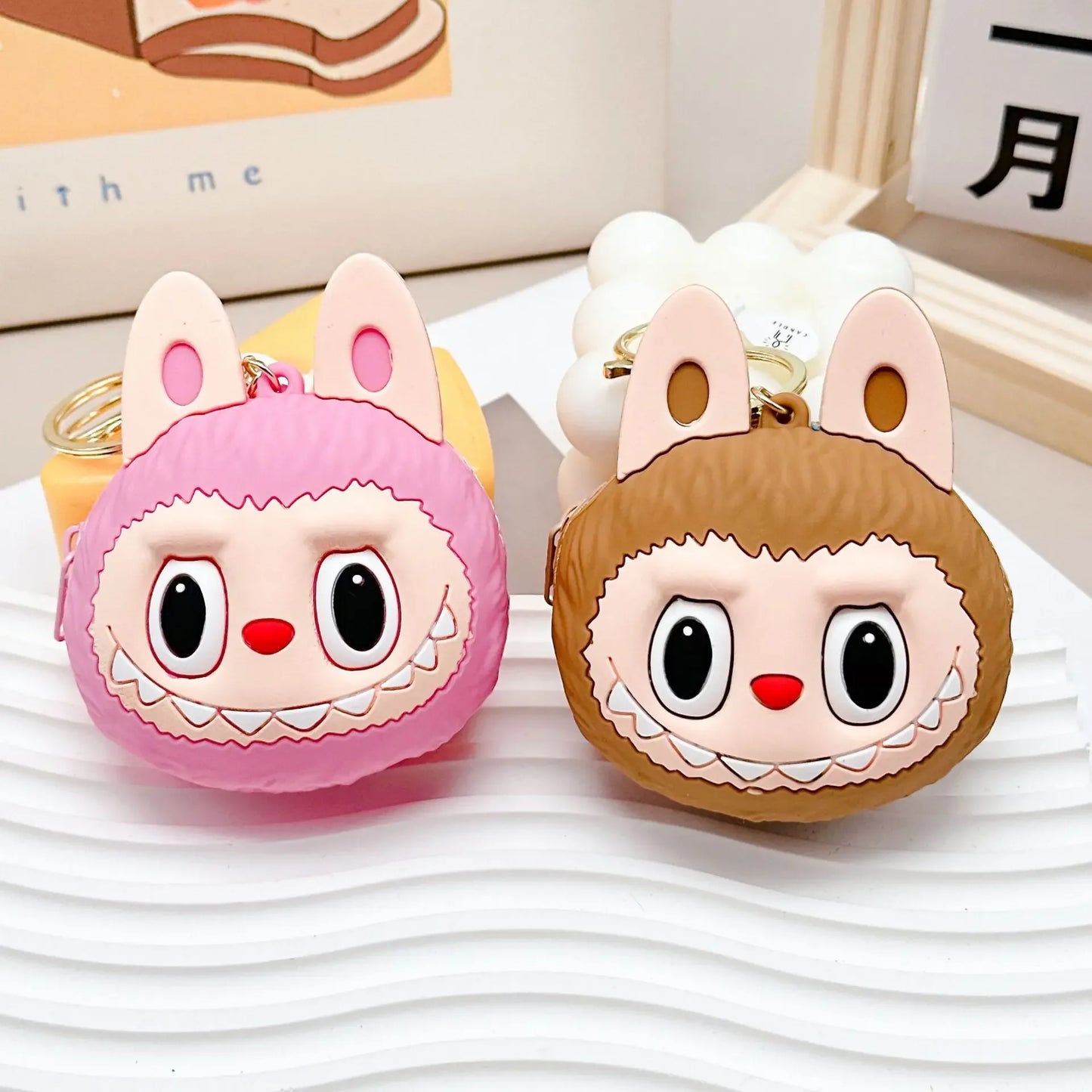 Labubu Coin Purse Keychain