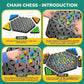 Triggle Chain Triangle Chess Game