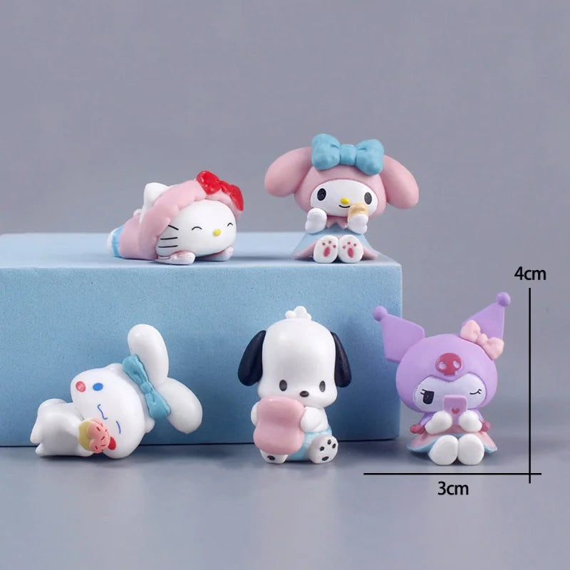 5pcs Sanrio Cinnamoroll Toys Set