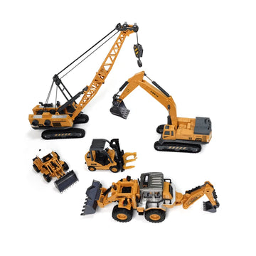 Diecast Construction Vehicle Set