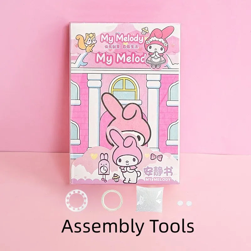 Sanrio Kawaii Reusable Cartoon Sticker Book