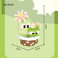 DIY Mini Potted Cactus Building Block Set