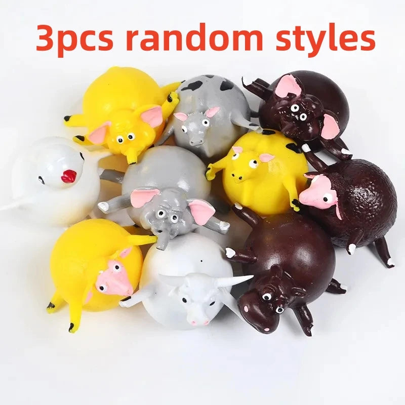 Dinosaur Inflatable Squeeze Balls (3PCS)