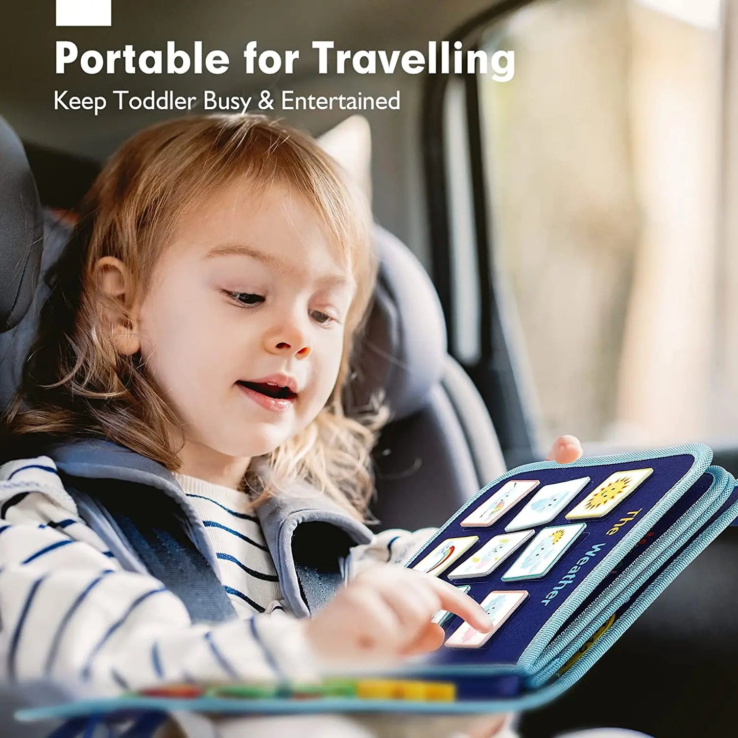 Toddler Travel Busy Board