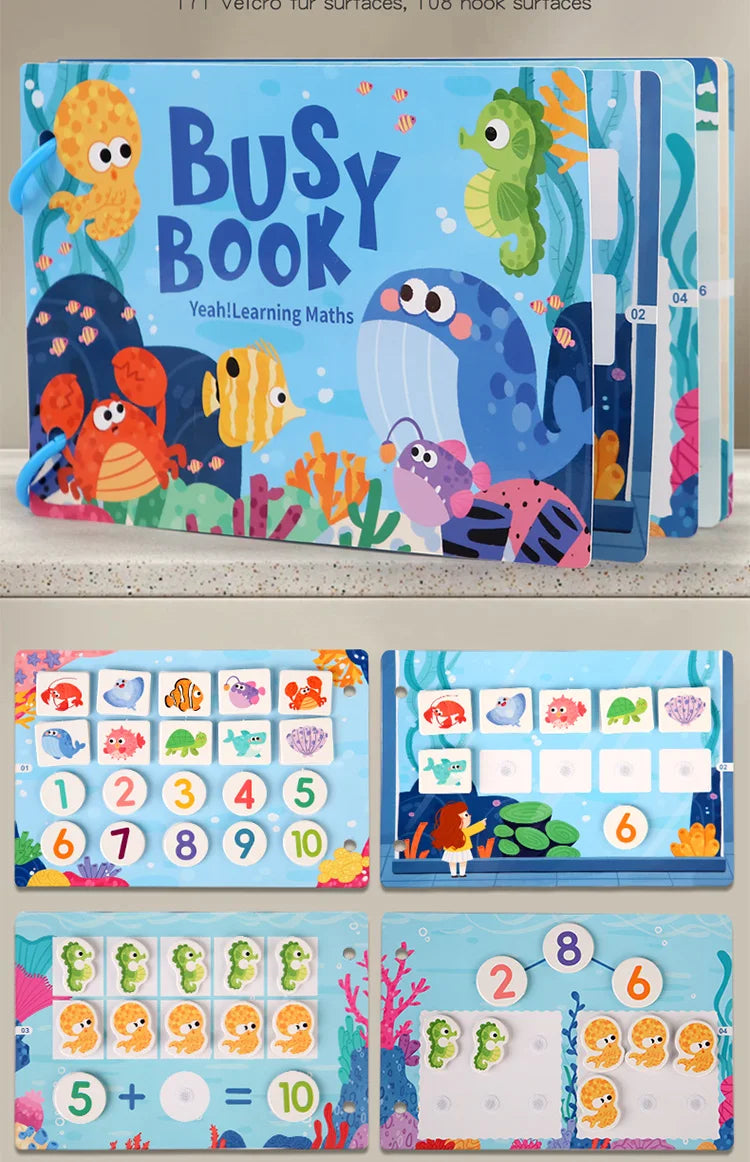 Sticker Quiet Book