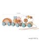 Wooden Train Birthday Toy