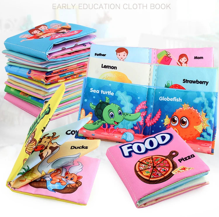 Baby Soft Cloth Book for Newborns