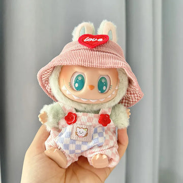 17cm Kpop Doll Outfit Set (Labubu/EXO Style)