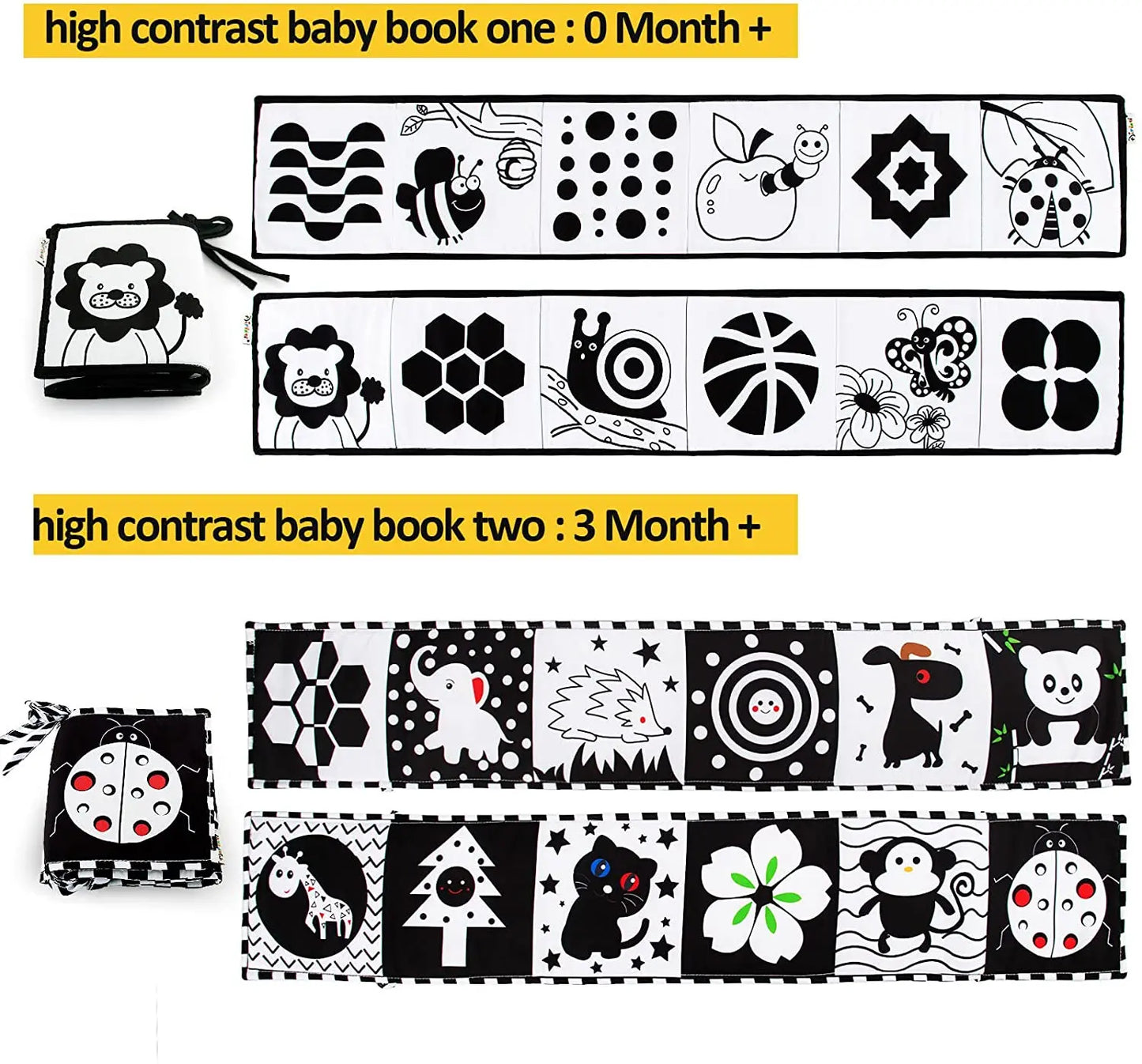 Sensory Cloth Baby Book