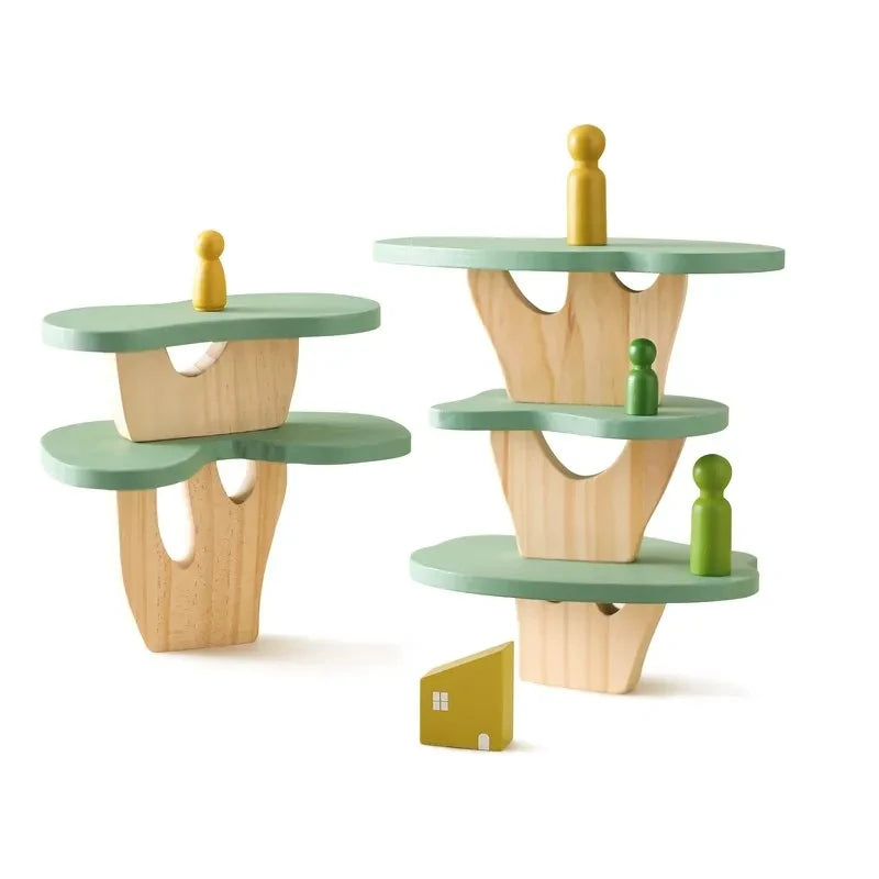 Montessori Forest Stacking Toys