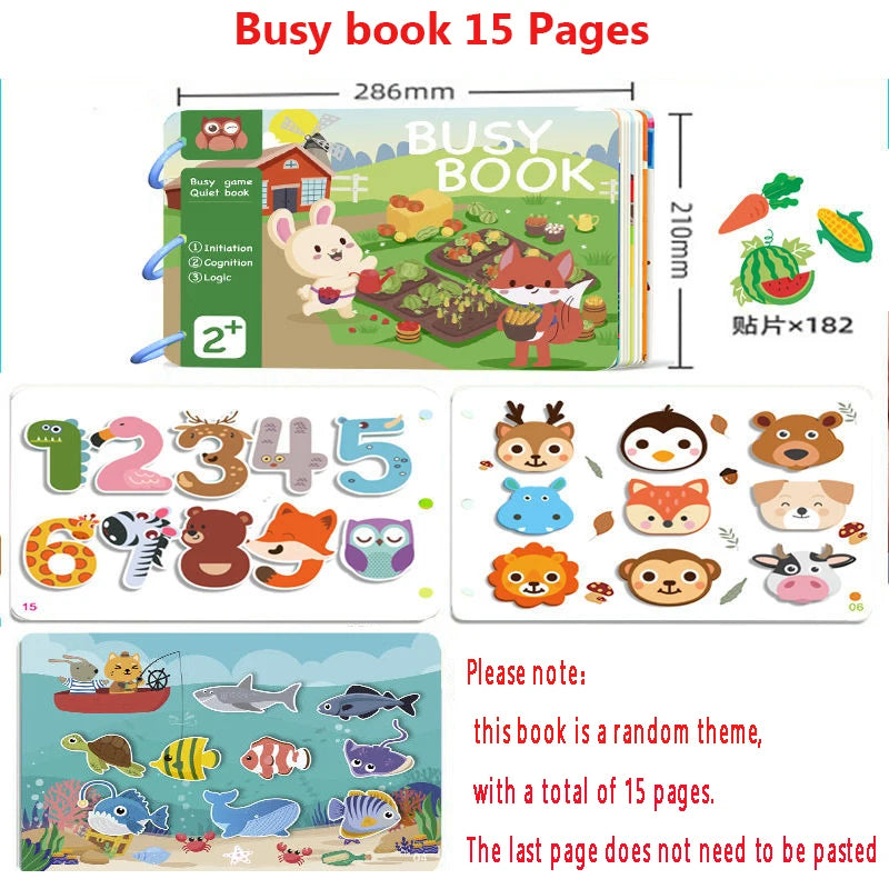 Montessori Baby Busy Book