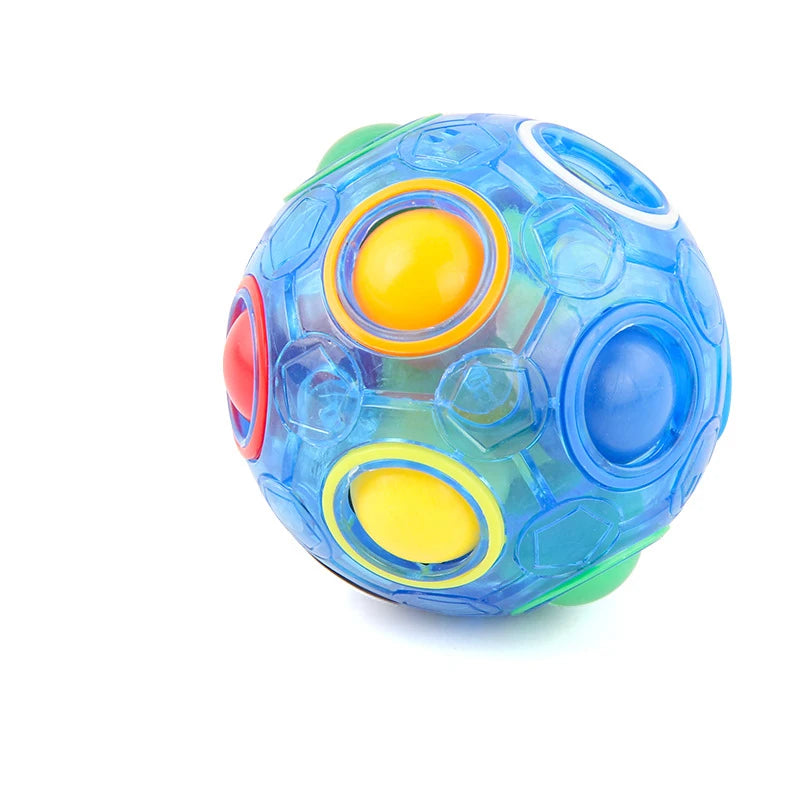 Magic Rainbow Puzzle Ball Speed Cube Ball