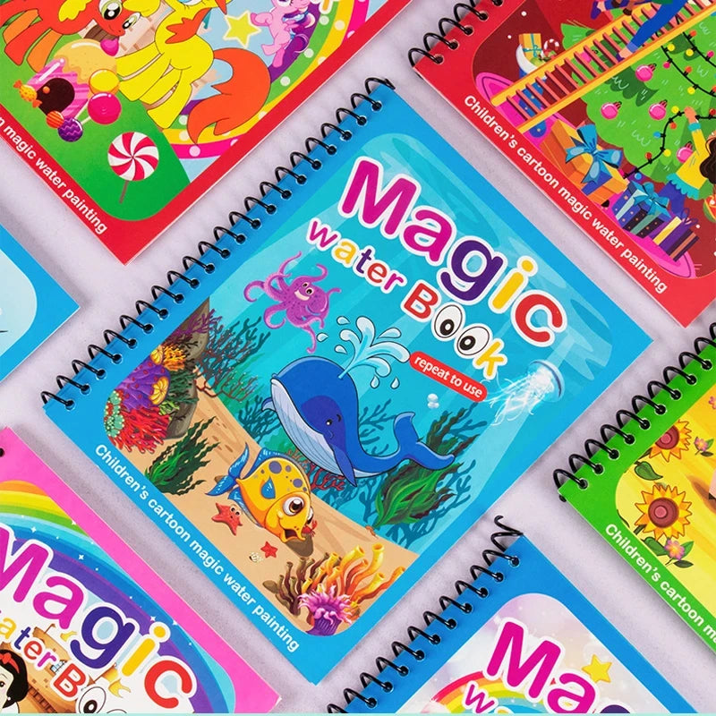 Montessori Water Drawing Book for Kids