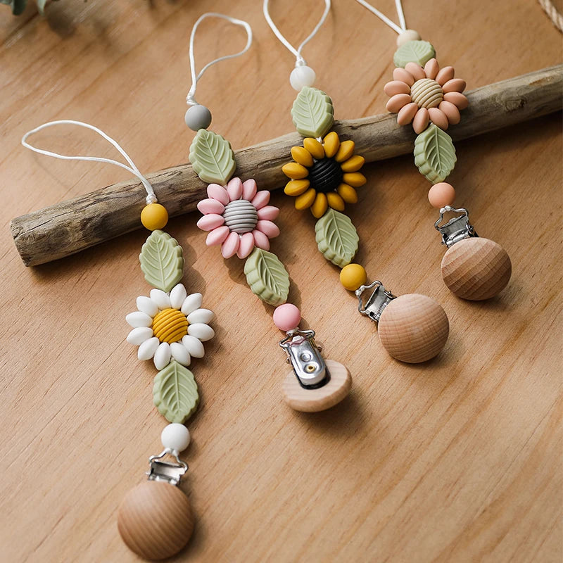 Baby Handmade Pacifier Chain Clip