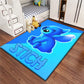 Stitch Cartoon Carpet Rug for Living Room Bedroom Decoration Picnic Camp Kitchen Carpet Crawling Carpet Decoration