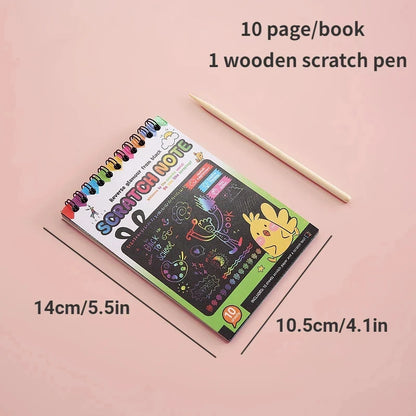 Rainbow Magic Scratch Off Paper Set