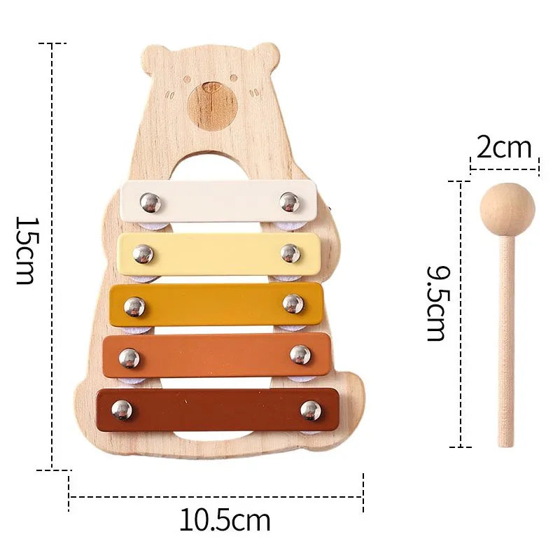 Kids Wooden Montessori Musical Instruments