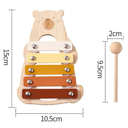 Kids Wooden Montessori Musical Instruments