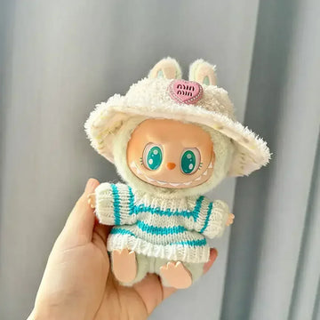 17cm Kpop Doll Outfit Set (Labubu/EXO Style)