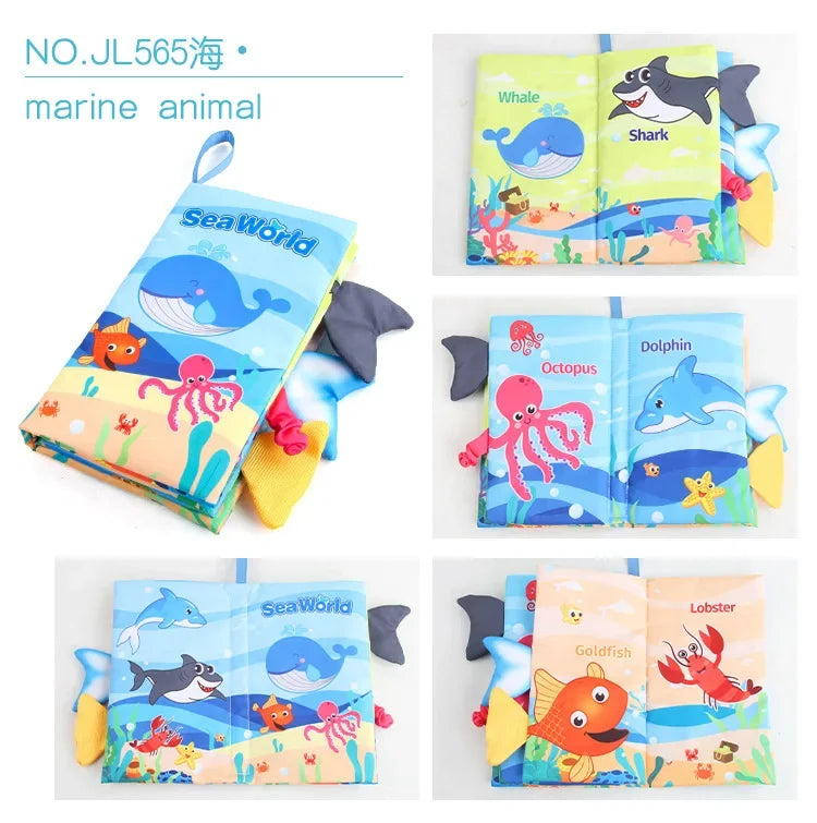 Baby Early Learning Cloth Book Puzzle