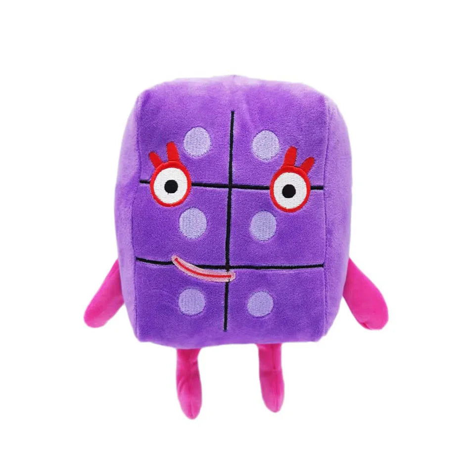 Educational Number Plush Dolls (14-18cm)