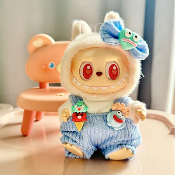 Labubu Plush Doll Outfit Set