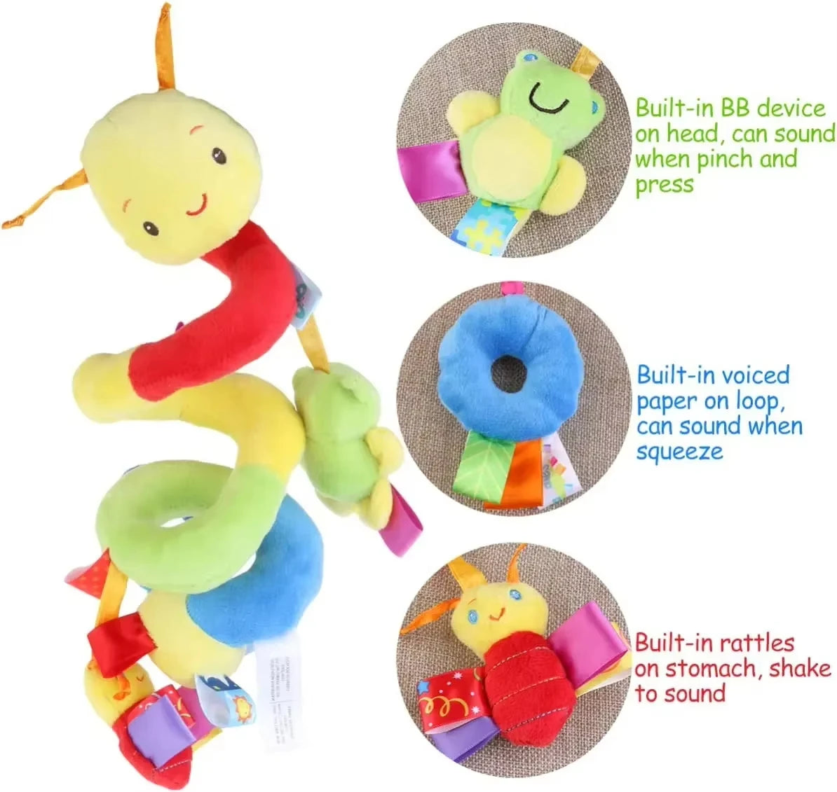 Baby Crib Hanging Rattles