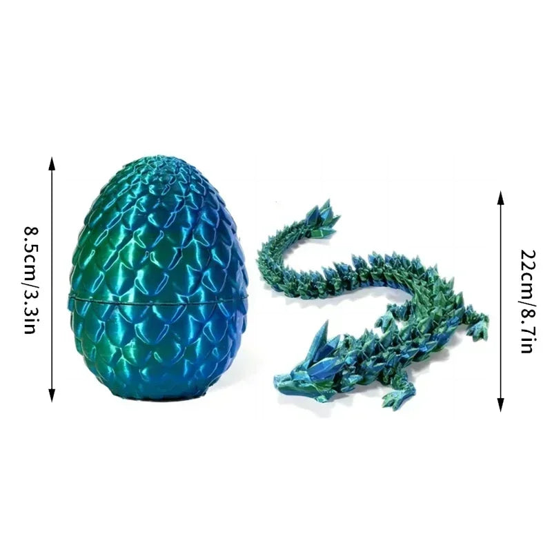 3D Printed Dragon Egg Decor