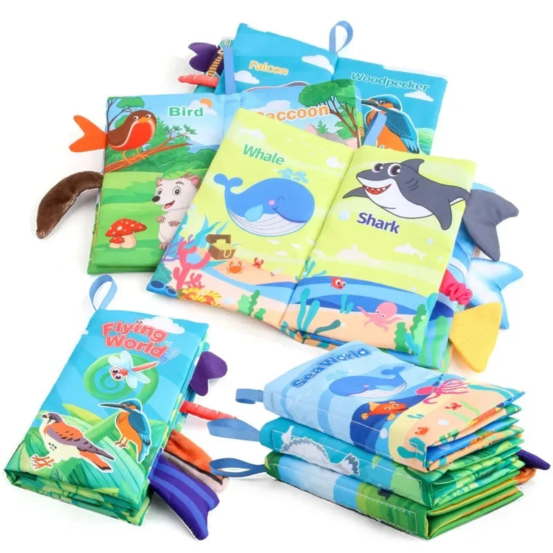 Baby Early Learning Cloth Book Puzzle