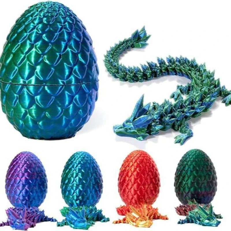 3D Printed Dragon Egg Decor