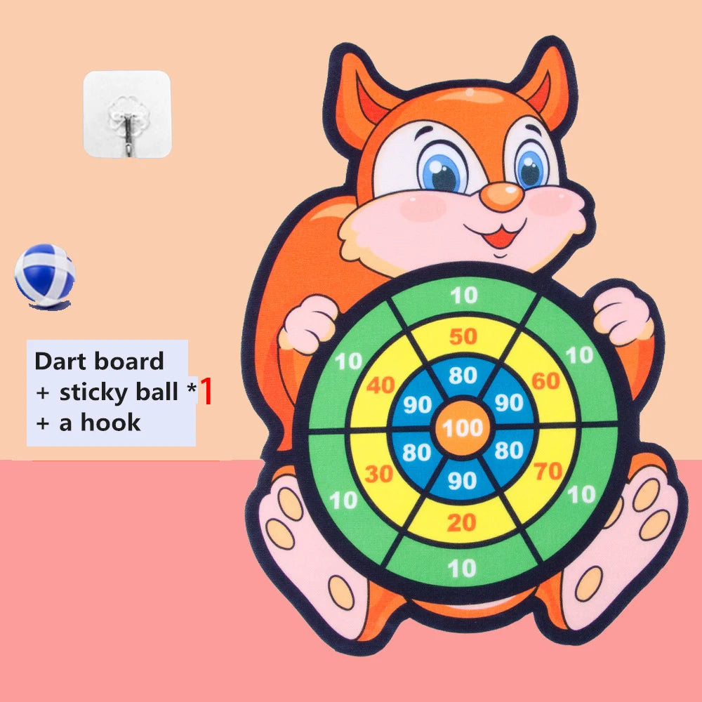 Cartoon Animal Dart Board