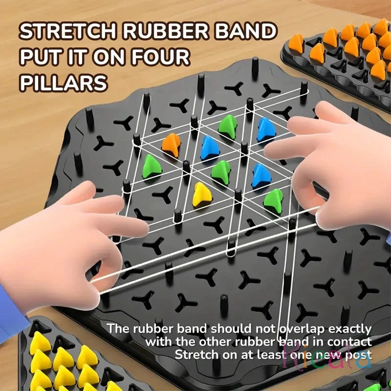 Triggle Chain Triangle Chess Game