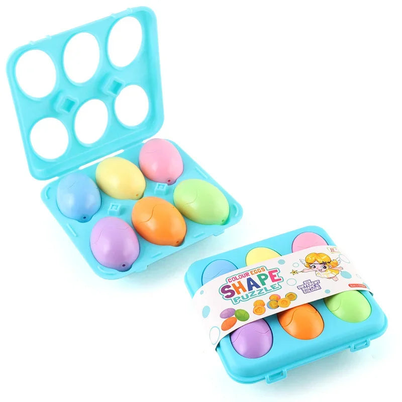 Eggs Screws 3D Puzzle Montessori Learning Toy