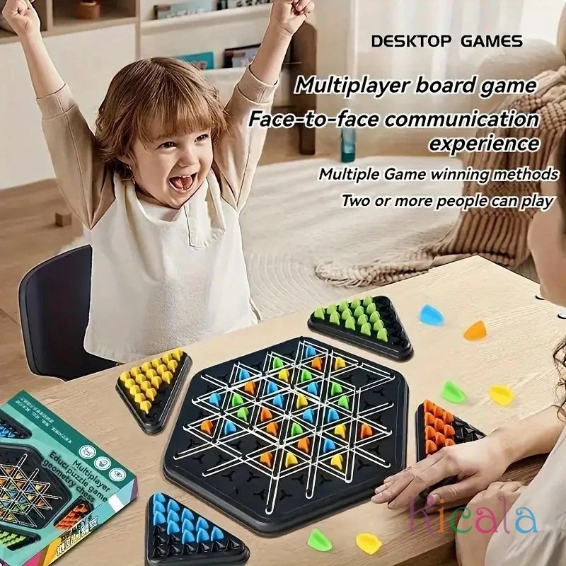 Triggle Chain Triangle Chess Game