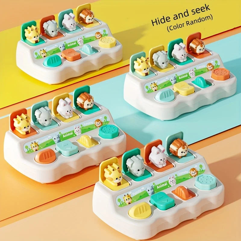 Montessori Pop-Up Animal Learning Boxes